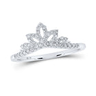 Sparkling 10kt White Gold Diamond Enhancer Wedding Band - Splendid Jewellery Top view from the 10Kt White Gold Womens Round Diamond Enhancer Wedding Band 1 5 Cttwpin210318 collection by Splendid Jewellery