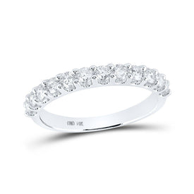 Eternal Love Diamond Wedding Band - Top View
