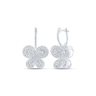 Whimsical Flutter Diamond Earrings - Splendid Jewellery