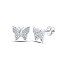 Whimsical Wings Diamond Earrings - Splendid Jewellery