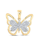 Whimsical Wings Diamond Pendant - Splendid Jewellery