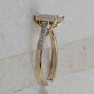 Yellow Diamond Square Brilliance Ring - Splendid Jewellery