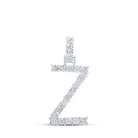 Zara's Dazzling Diamond Initial Pendant - Splendid Jewellery