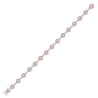 14kt Two - tone Gold Diamond Blossom Cluster Bracelet - 2 - 1/2 Cttw - Splendid Jewellery