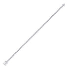 14kt White Gold Sparkling Diamond Tennis Bracelet - 3 Carat Total Weight - Splendid Jewellery