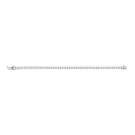 14kt White Gold Sparkling Diamond Tennis Bracelet - 6 Carat Total Weight - Splendid Jewellery