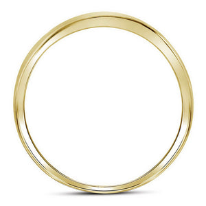 Splendid Jewellery 10kt Yellow Gold Diamond Matching Wedding Ring Set 1_5 Cttw_4