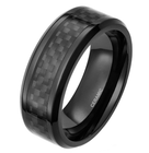 Black Ceramic Wedding Ring Splendid Jewellery