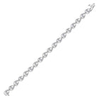 Sparkling Diamond Teardrop Cluster Bracelet in 10kt White Gold - 1-1/5 Cttw  Top View from Splendid Jewellery