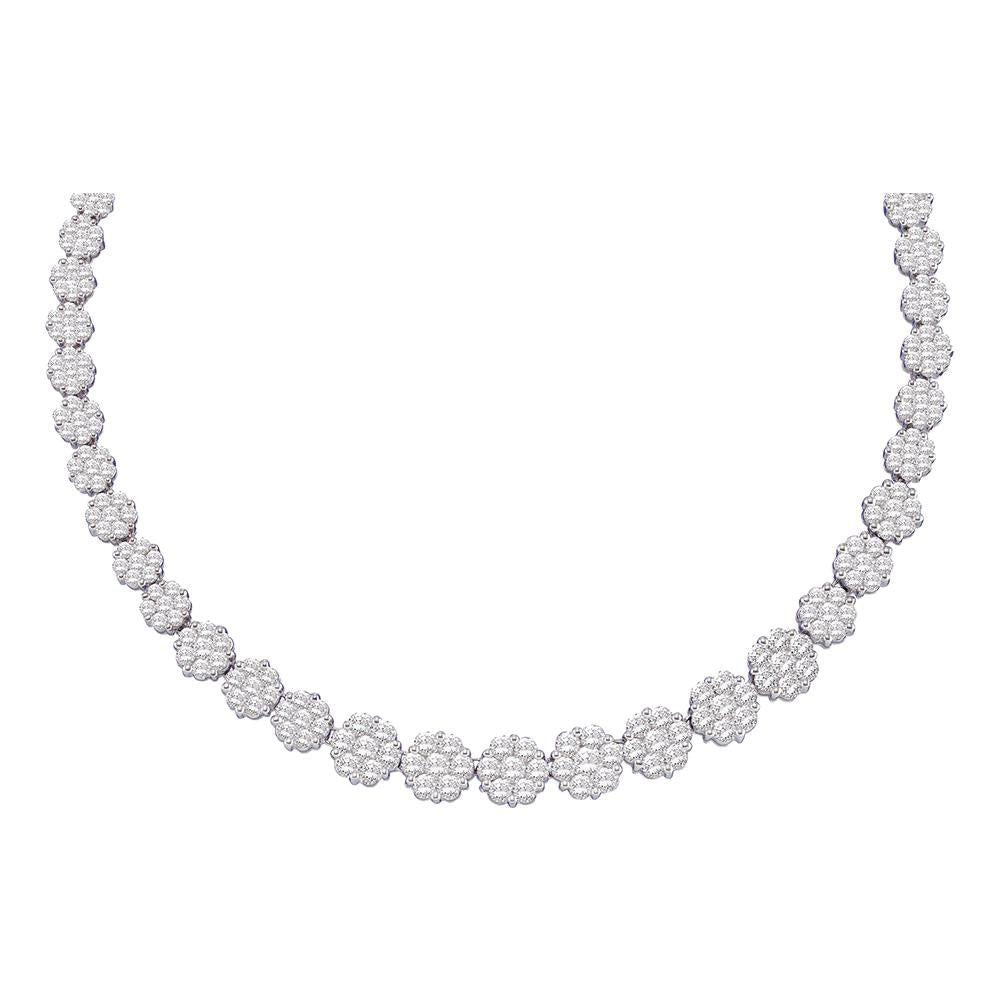 Captivating Blossom Diamond Pendant Necklace - Splendid Jewellery