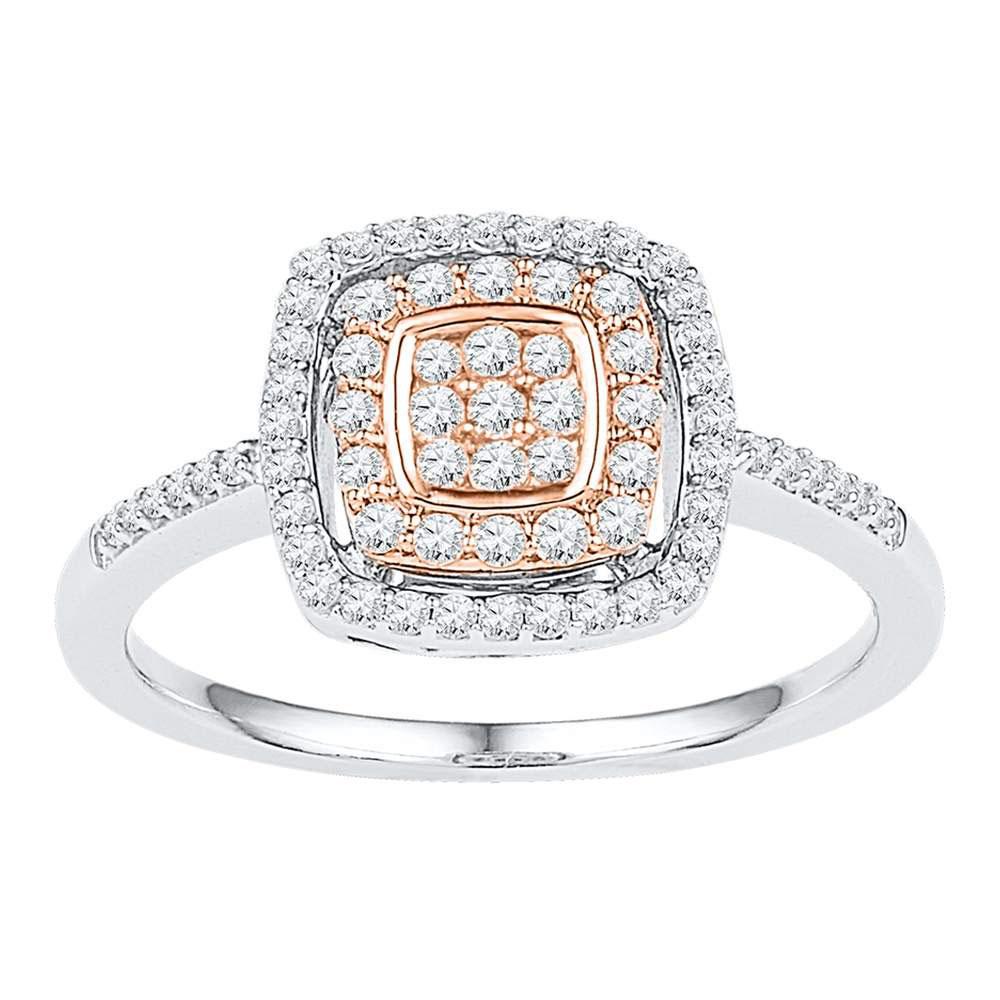 Captivating Brilliance Diamond Cluster Ring - Splendid Jewellery