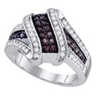 Captivating Crossover Brilliance Diamond Ring - Splendid Jewellery