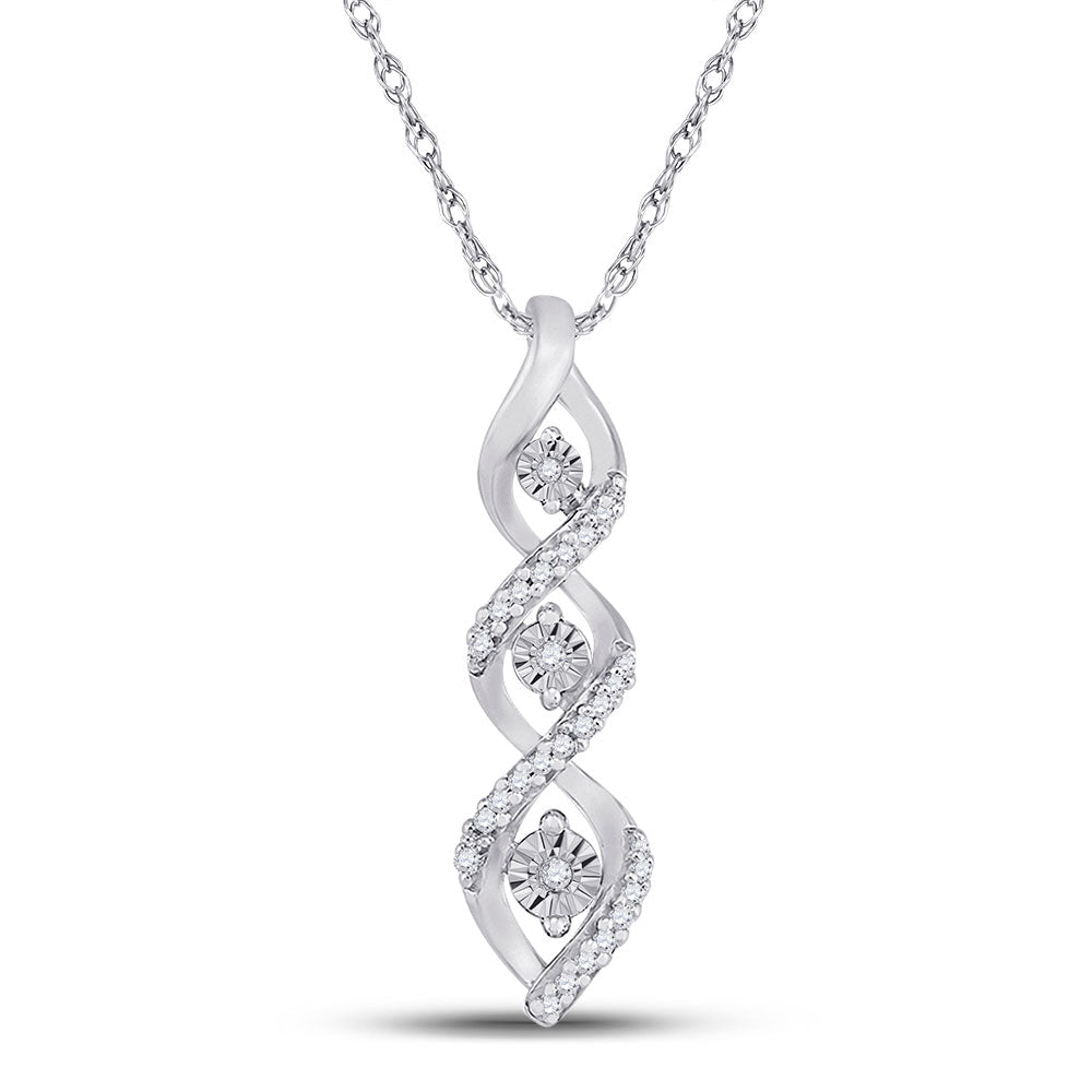 Captivating Diamond Elegance Pendant - Splendid Jewellery