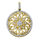 Captivating Eternity's Embrace Diamond Circle Pendant - Splendid Jewellery