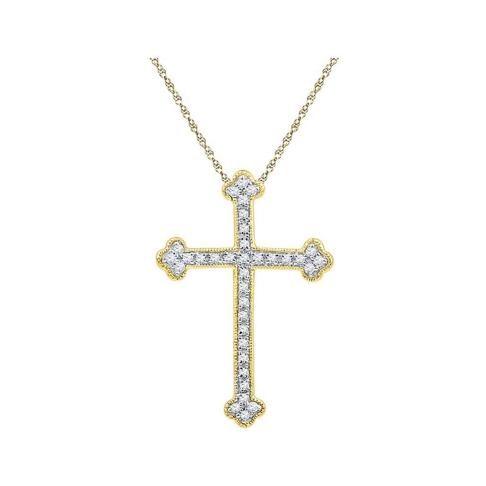 Captivating Gothic Cross Diamond Pendant - Splendid Jewellery