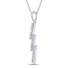 Captivating Lightning Bolt Diamond Pendant - Splendid Jewellery