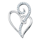 Captivating Love Spark Diamond Pendant - Splendid Jewellery