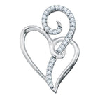Captivating Love Spark Diamond Pendant - Splendid Jewellery