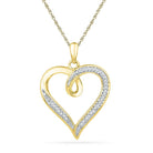 Captivating Love Story Diamond Pendant - Splendid Jewellery