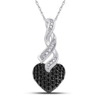 Captivating Love's Embrace Diamond Pendant - Splendid Jewellery