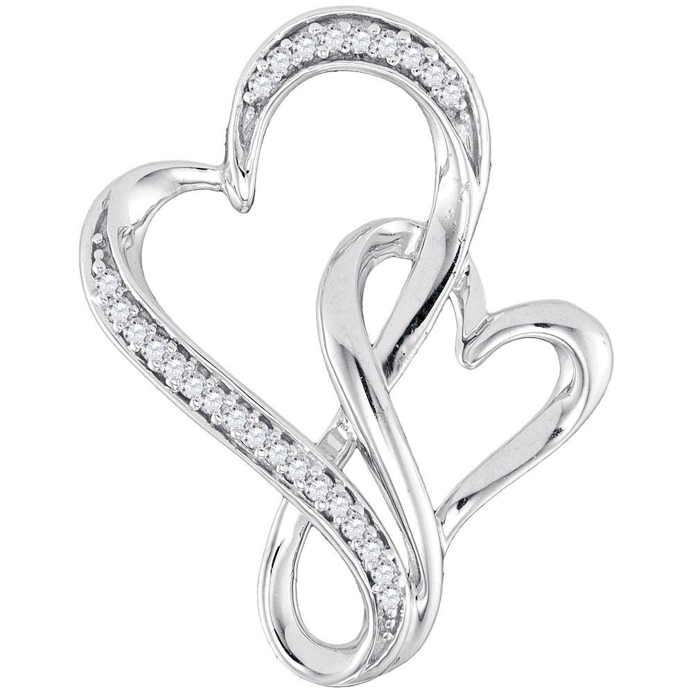 Captivating Love's Radiance Diamond Pendant - Splendid Jewellery