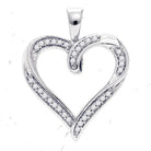 Captivating Love's Radiance Diamond Pendant - Splendid Jewellery