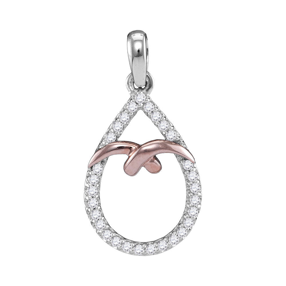 Captivating Teardrop Diamond Pendant - Splendid Jewellery