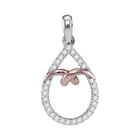 Captivating Teardrop Diamond Pendant - Splendid Jewellery