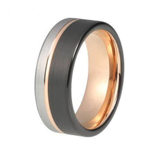 Load image into Gallery viewer, Celebrate Your Wedding With 8mm Tungsten Wedding Band Splendid Jewellery