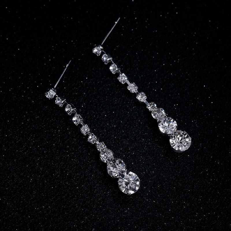 Crystal Bridal Jewelry Set for a Modern or Classic Bride - Splendid Jewellery