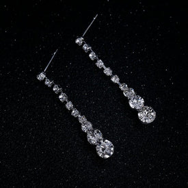 Crystal Bridal Jewelry Set for a Modern or Classic Bride - Splendid Jewellery