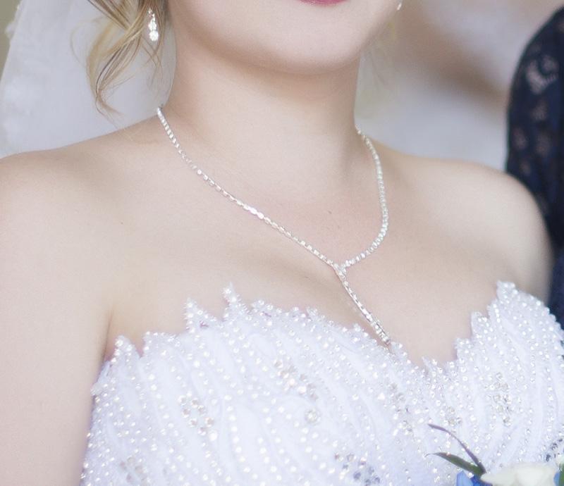 Crystal Bridal Jewelry Set for a Modern or Classic Bride - Splendid Jewellery