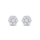 Dazzling Diamond Brilliance Cluster Earrings - Splendid Jewellery