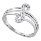 Dazzling Diamond Infinity Heart Ring - Splendid Jewellery