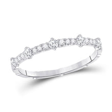 Load image into Gallery viewer, Dazzling Diamond Symphony Stackable Band - Splendid Jewellery