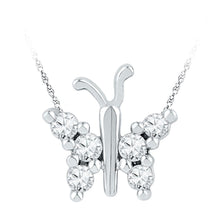 Load image into Gallery viewer, Enchanting Nature&#39;s Flight Diamond Pendant  Top View from Splendid Jewellery
