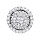 14kt White Gold Diamond Elegance Pendant  Top View from Splendid Jewellery