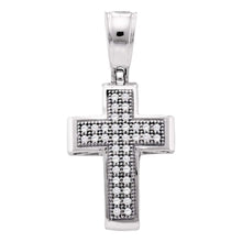 Load image into Gallery viewer, Eternal Brilliance Diamond Cross Pendant  Top View from Splendid Jewellery