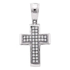 Eternal Brilliance Diamond Cross Pendant  Top View from Splendid Jewellery