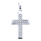 Splendid Diamond Roman Cross Pendant  Top View from Splendid Jewellery