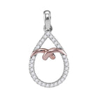 Captivating Teardrop Diamond Pendant - Alternate view 1 from Splendid Jewellery
