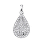 Radiant Diamond Delight Pendant  Top View from Splendid Jewellery
