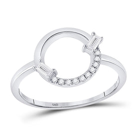 Eternal Brilliance Diamond Fashion Ring - Top View