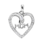 Heart of Love Diamond Pendant  Top View from Splendid Jewellery