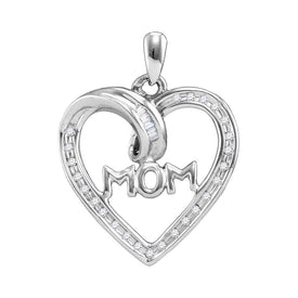 Heart of Love Diamond Pendant  Top View from Splendid Jewellery