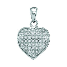 Load image into Gallery viewer, Captivating Love&#39;s Embrace Diamond Pendant  Top View from Splendid Jewellery