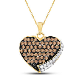 Captivating Love Symphony Diamond Pendant  Top View from Splendid Jewellery