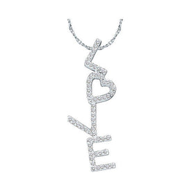 Eternal Love Diamond Heart Pendant  Top View from Splendid Jewellery