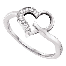 Load image into Gallery viewer, Enchanting Love Sparkle Ring Top View from Splendid Jewellery