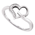 Enchanting Love Sparkle Ring Top View from Splendid Jewellery
